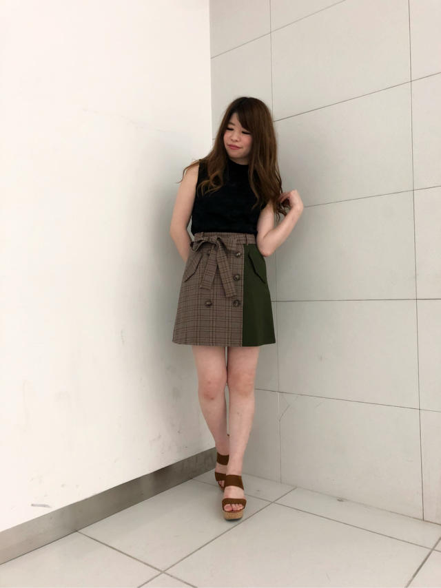☆新作☆トレンチミニスカート♡えりつぃん