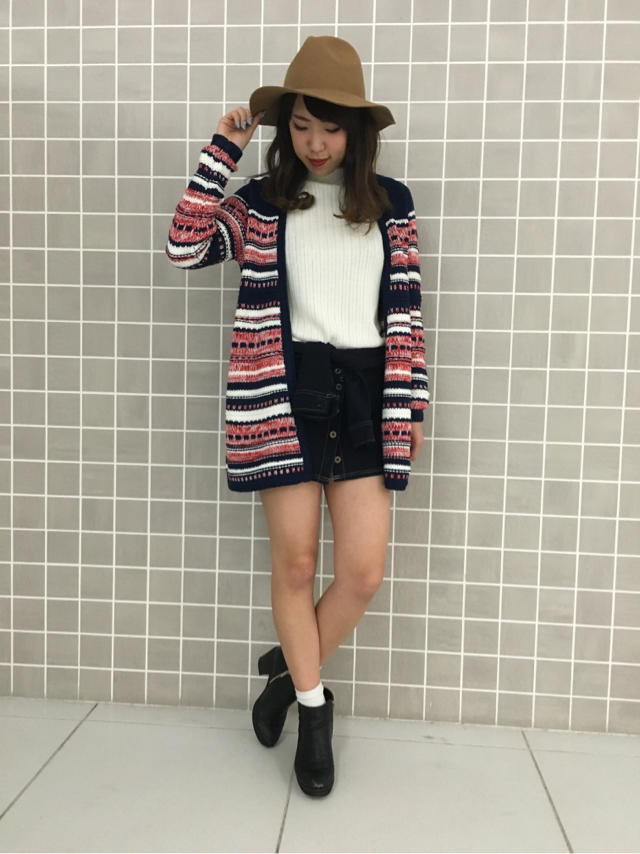 ニットカーデ♡