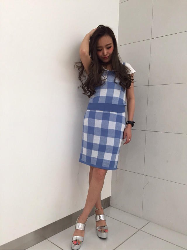 チェック♡セットアップ