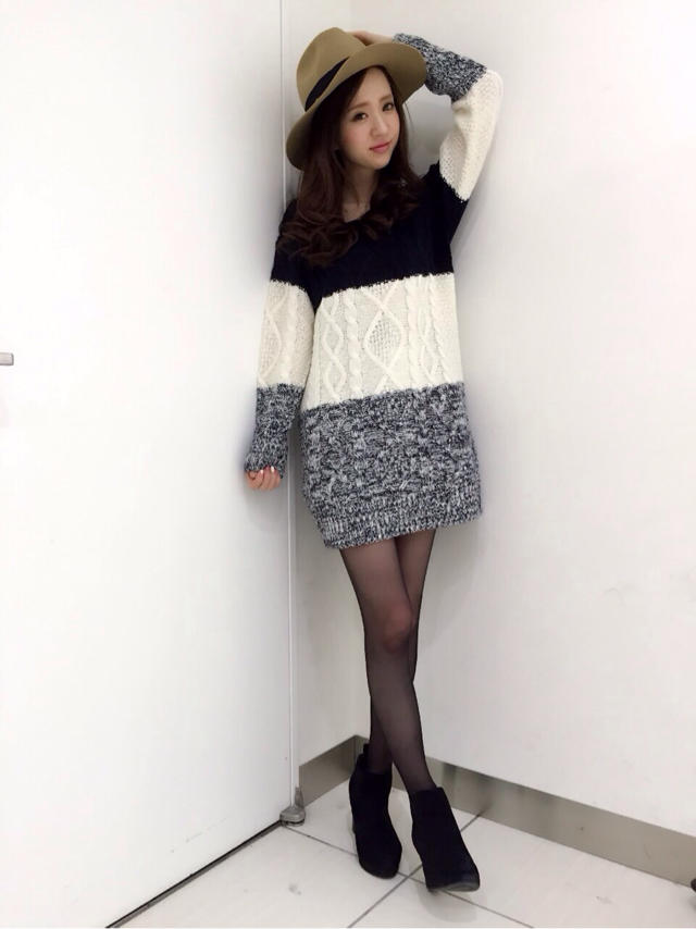 配色ニット♡大人気の予感....