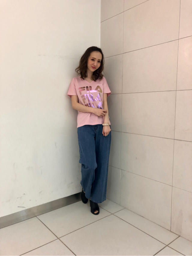 FILA♡ロゴTシャツ♡りこ