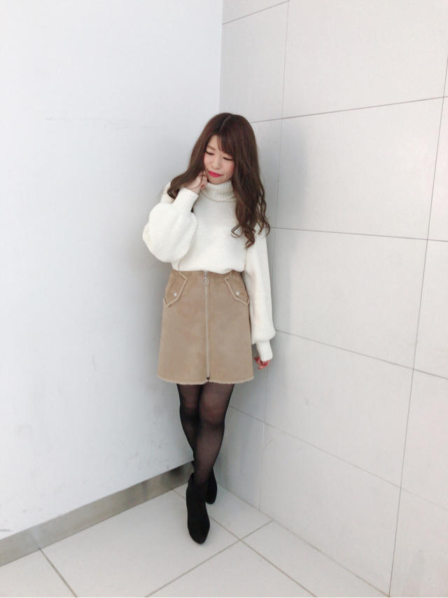 ムートンスカート♡ゆき