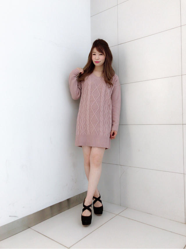 大人気♡ニットチュニック！！ゆき