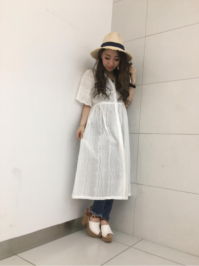 カットワークレースガウン♡ことやん