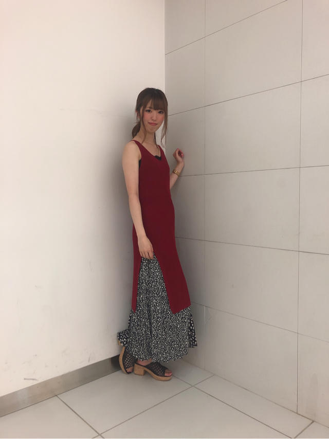 レオパード柄プリーツスカート♡ふうか