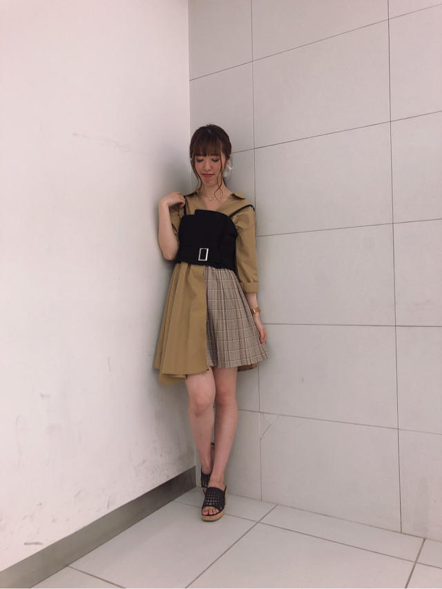 ビスチェ付きワンピ♡ふうか