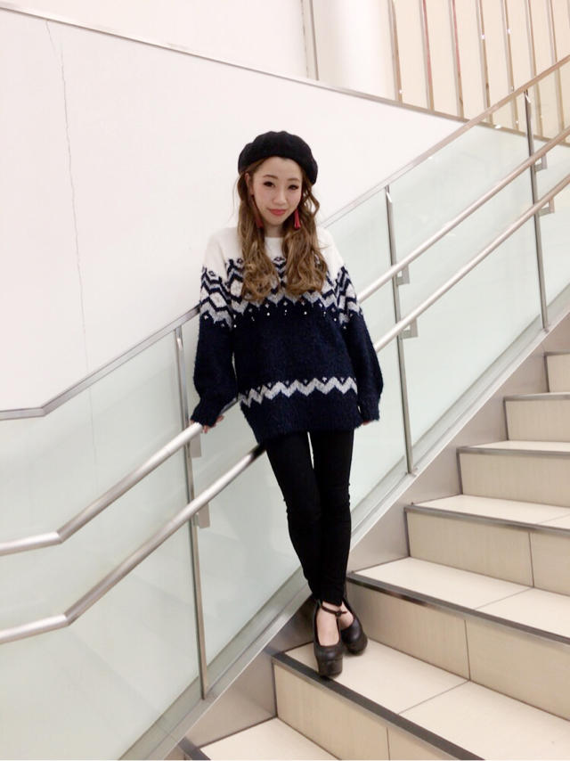 ノルディック柄♡休日♡ことやん
