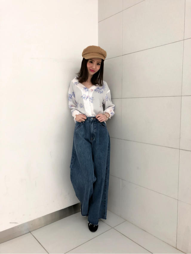 花柄シャツ♡りこ