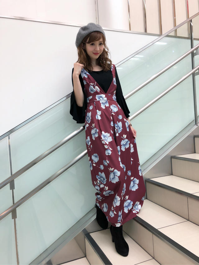 花柄オールインワン♡りこ