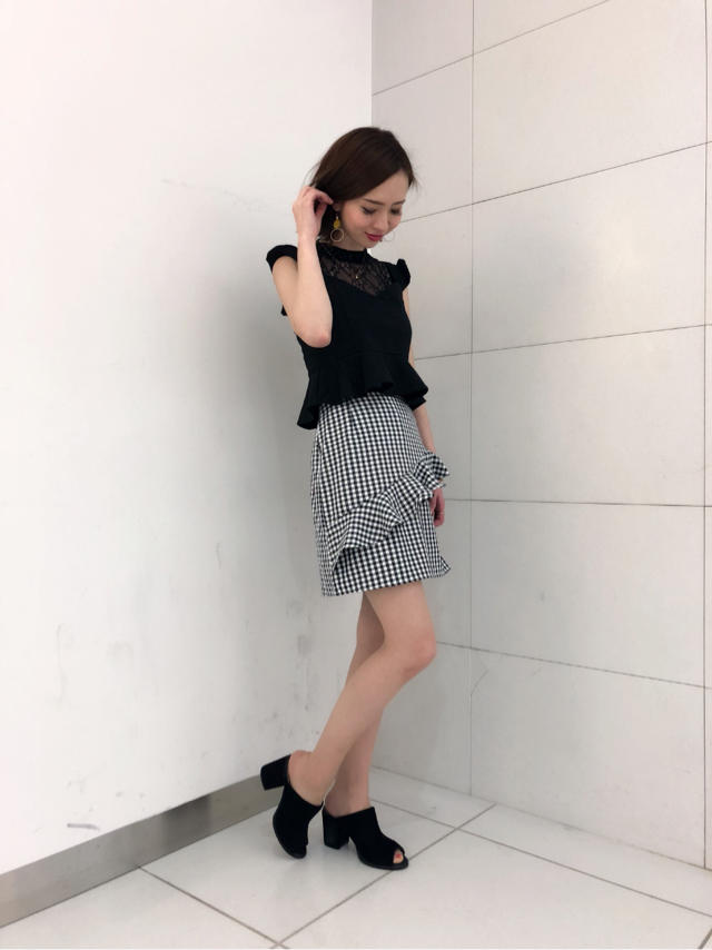ビスチェ×レースインナー♡りこ