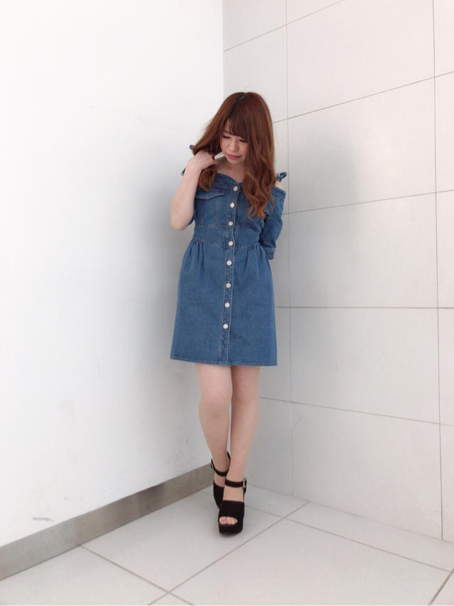 デニムワンピ♡ゆき