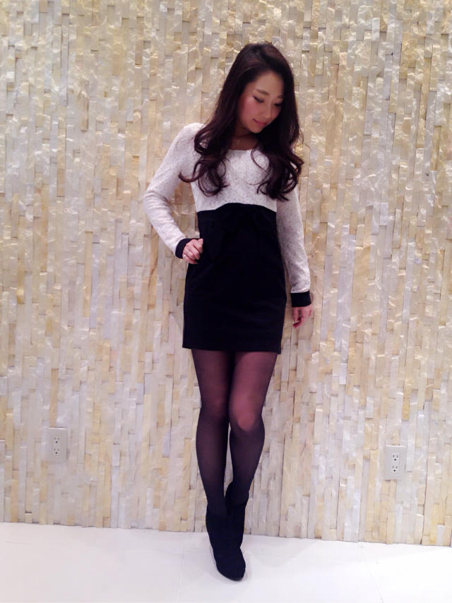 new レースワンピ♡