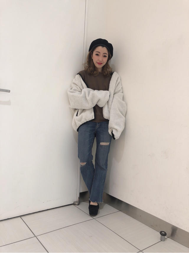 ボアブルゾン♡お気に入り♡こと