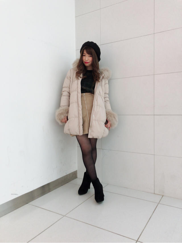 売れ筋ダウンコート♡ゆき
