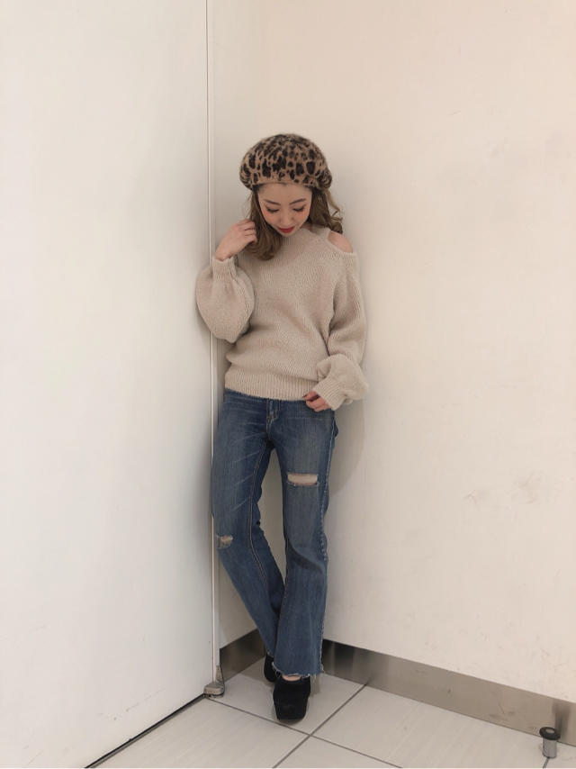 新作ニット♡仕事終わり♡こと