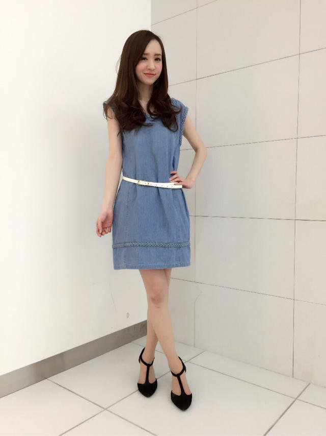♡デニムワンピ♡