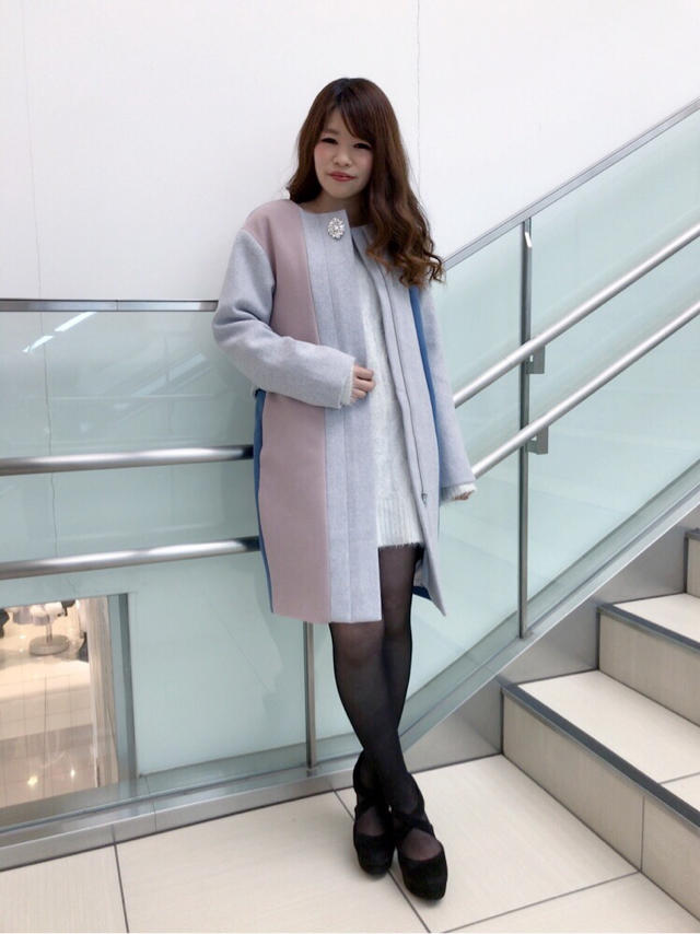 切り替えデザインコート♡ゆき