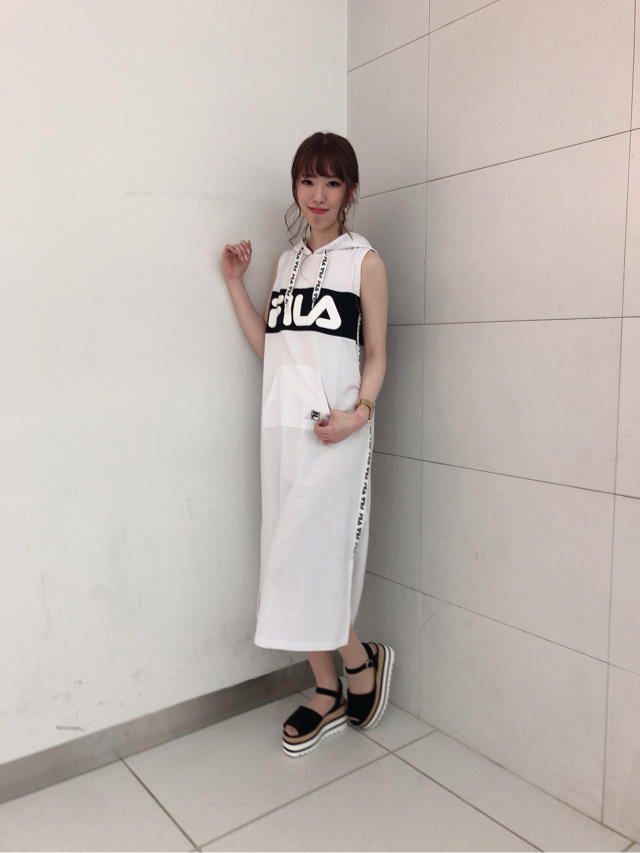 FILAコラボ☆マキシワンピ♡ふうか