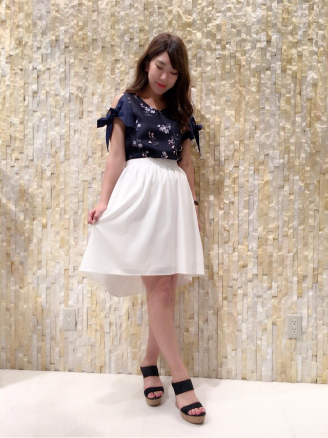 小花柄ブラウス♡りっぽん