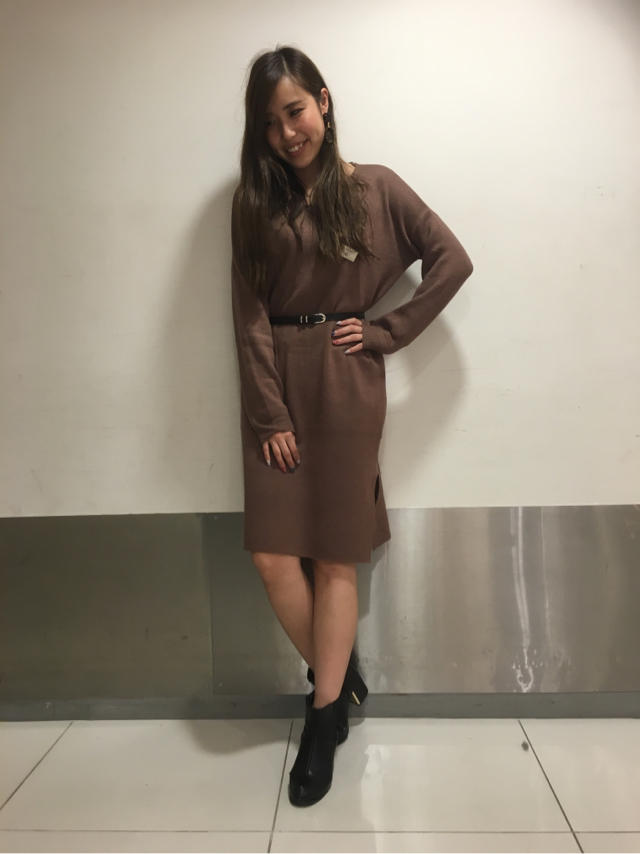 ニットワンピース♡