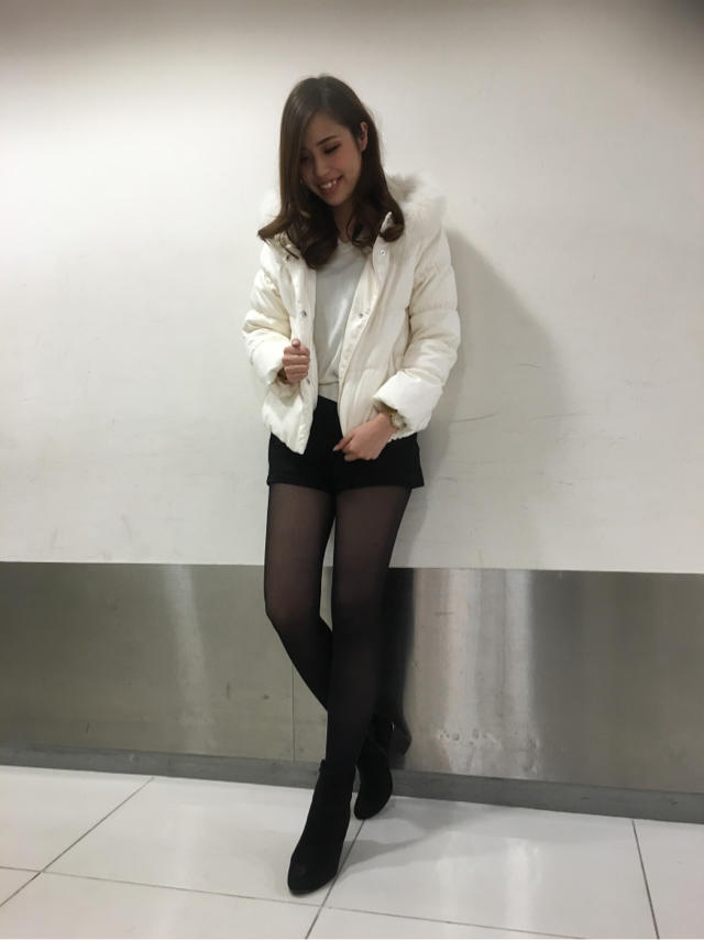 ショート丈ダウン♡むつみ
