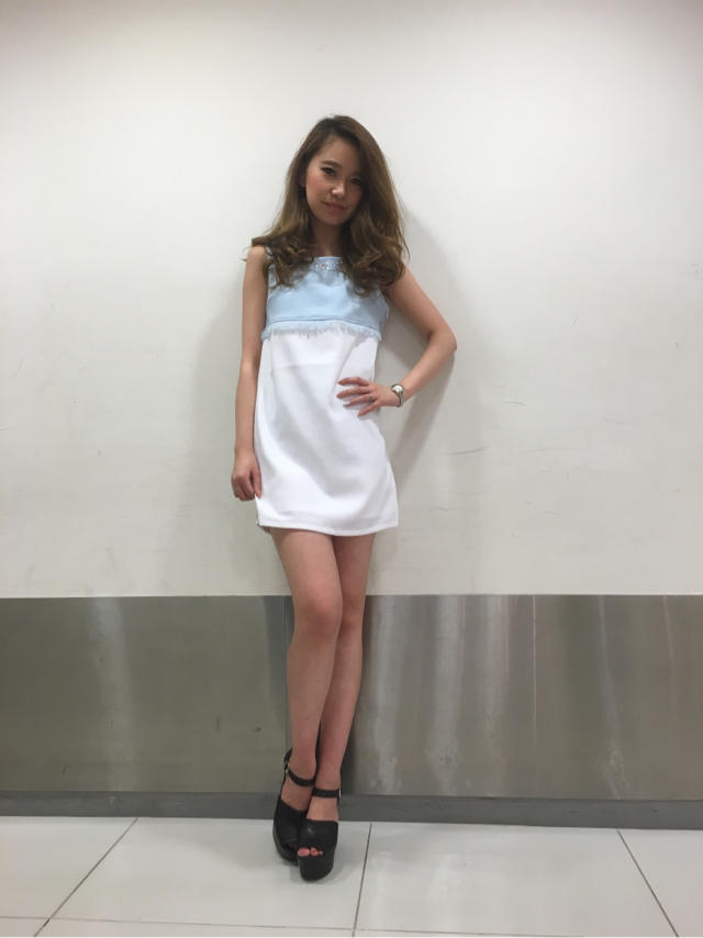 ミニ丈ワンピース♡