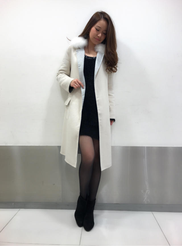 リバーシブルガウンコート♡あやな