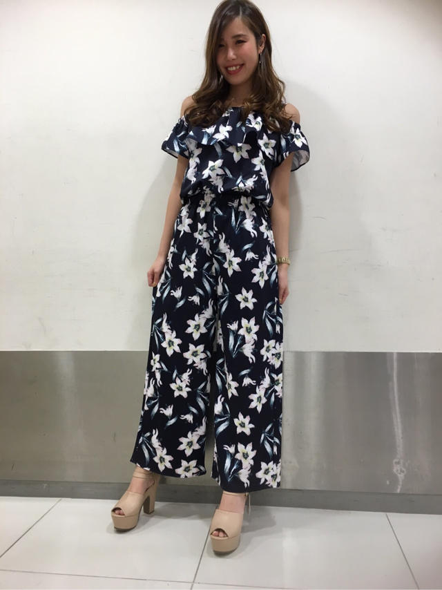 花柄オールインワン♡なつみ