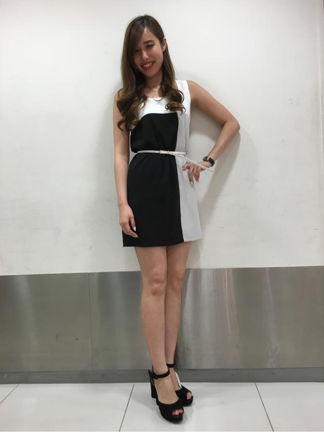 ベルトつきワンピース♡むつみ