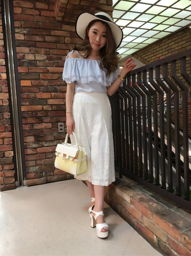 レースガウチョパンツ♡お家ごはん♪♪ことやん