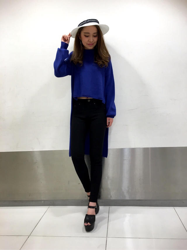 バックロングニット♡あやな