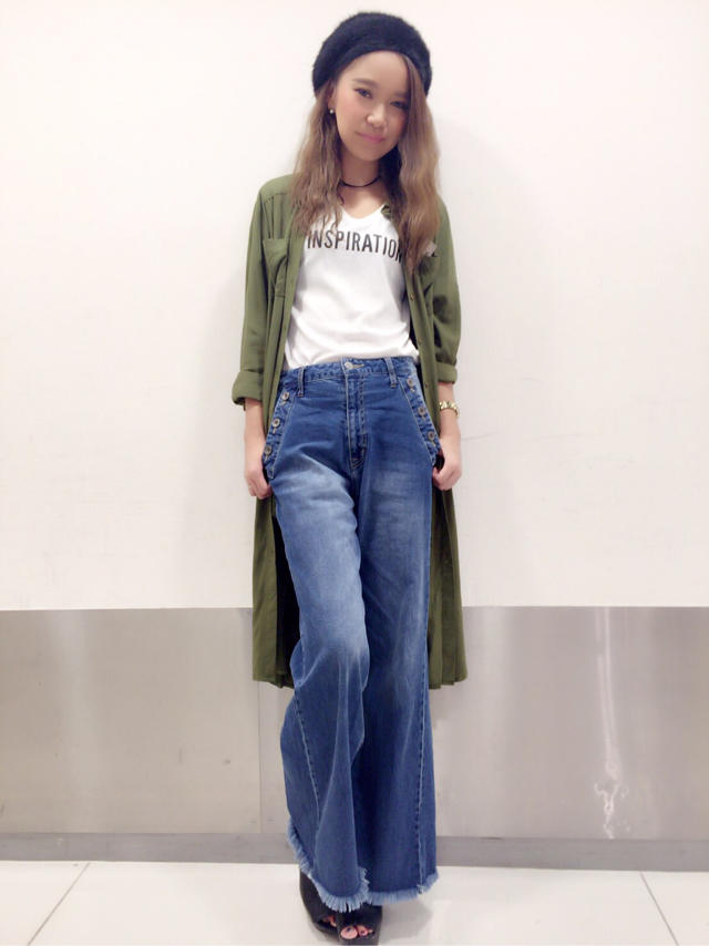 ロングシャツ♡