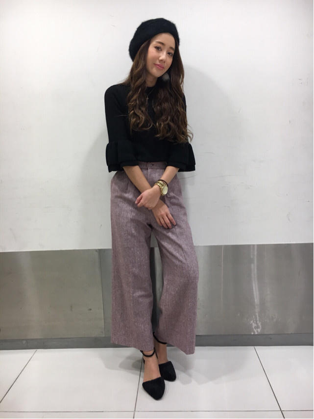 新作ワイドパンツ♡なつみ