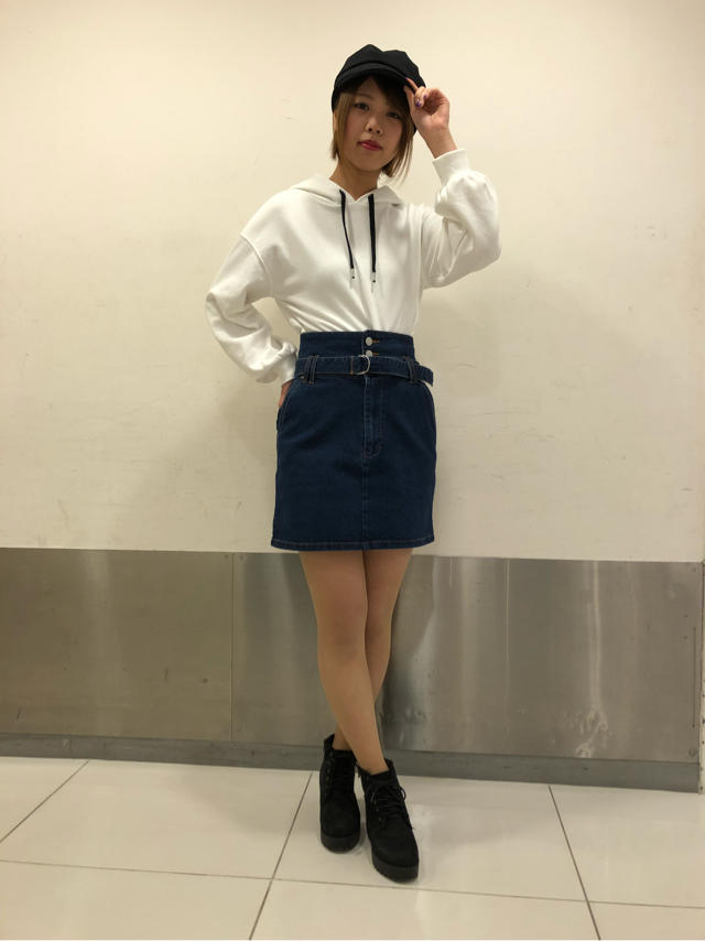 ショート丈パーカー♡みほ