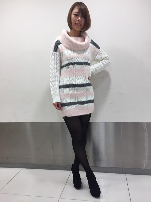 ニットワンピース♡みほ