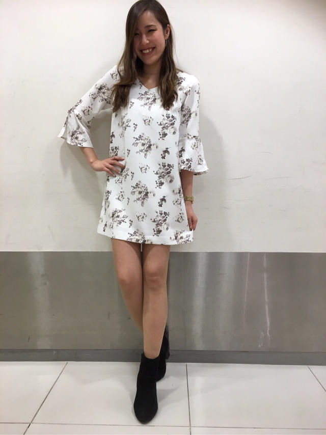 花柄ワンピ♡なつみ