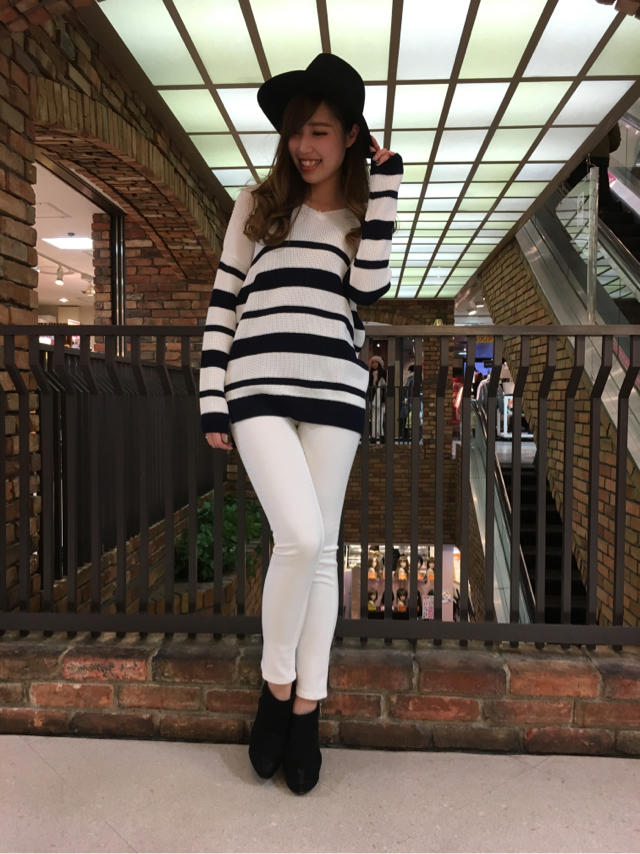 ボーダーニット♡