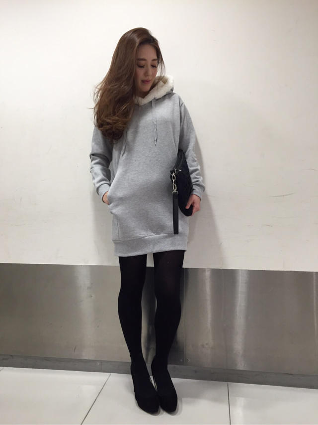ボアパーカーワンピ♡なつみ