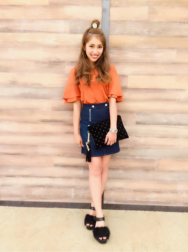 Denim Skirt>>あい♡