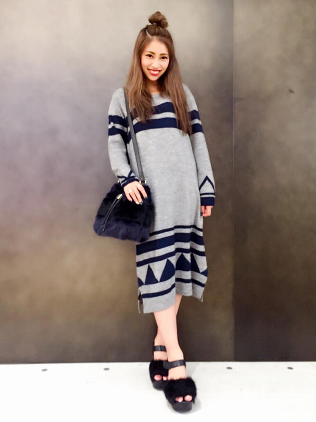 大人気オルテガ柄ワンピ▷▷あい♡