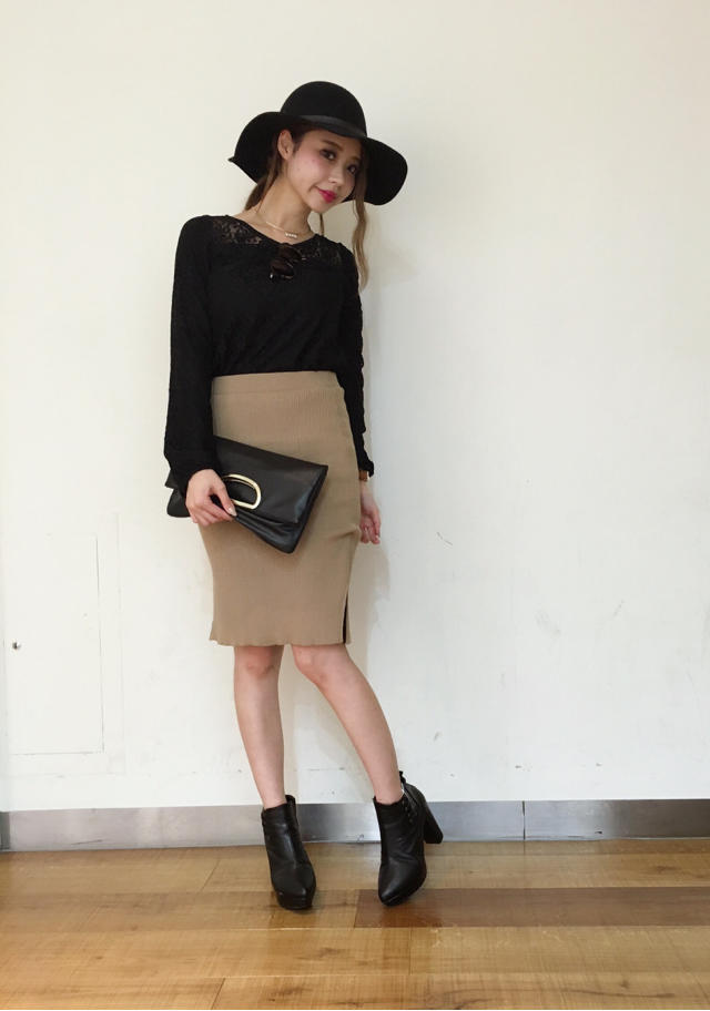 black×beige  エレガンスな気分♪♪天神コア店 かなみ