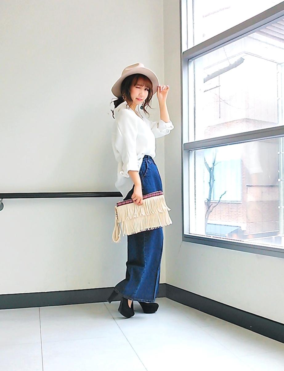大人気！！おしゃれ女子必見足長コーデ♡♡今日から！！！/坂根