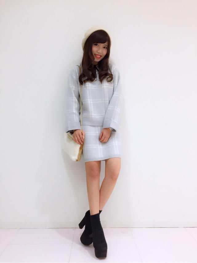 チェックニット♡渋谷109店わかな