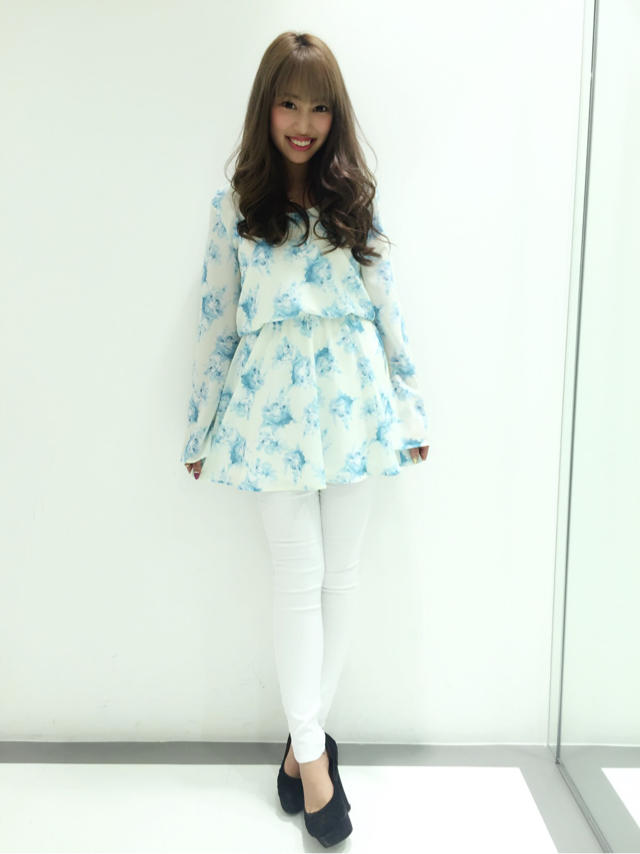【お花柄チュニック♡あい】