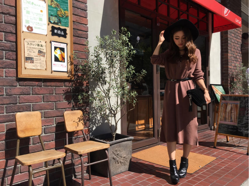 購入コーデと撮影off shot♡天神コア店みき