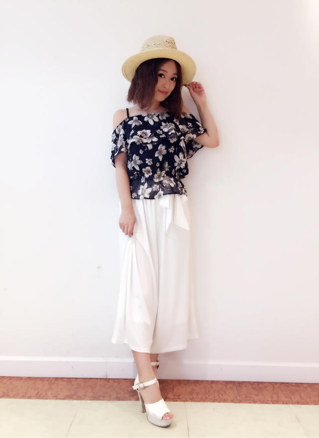 大人花柄コーデ♡今週の出来事♡はなえ