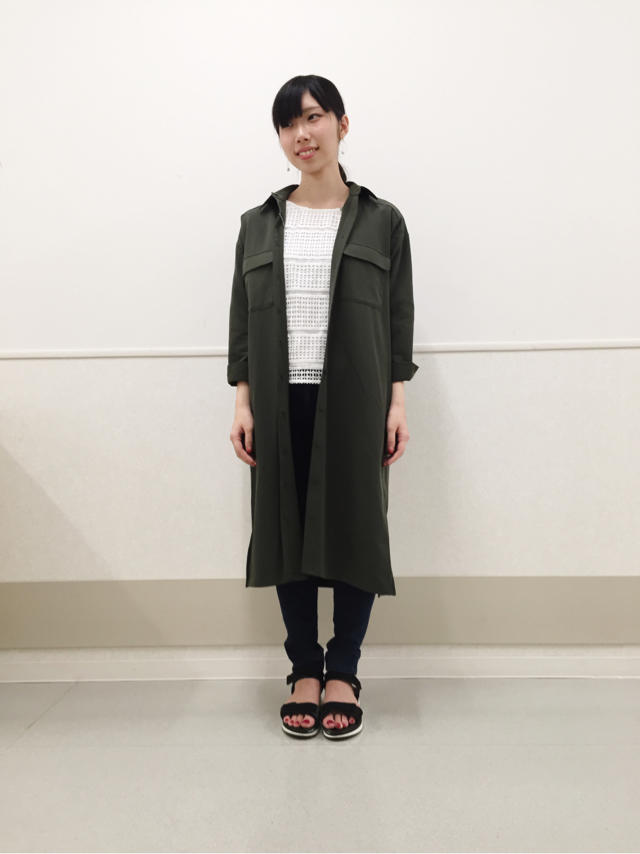 今度は羽織りで！