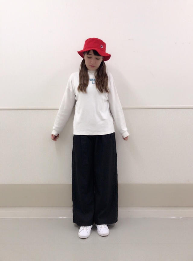 着心地抜群！ロゴTコーデ♡おさぴ