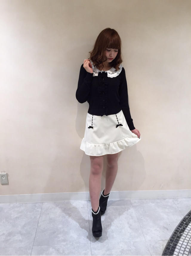 yui♡リボン×ガーターでスタイルアップコーデ♪♪
