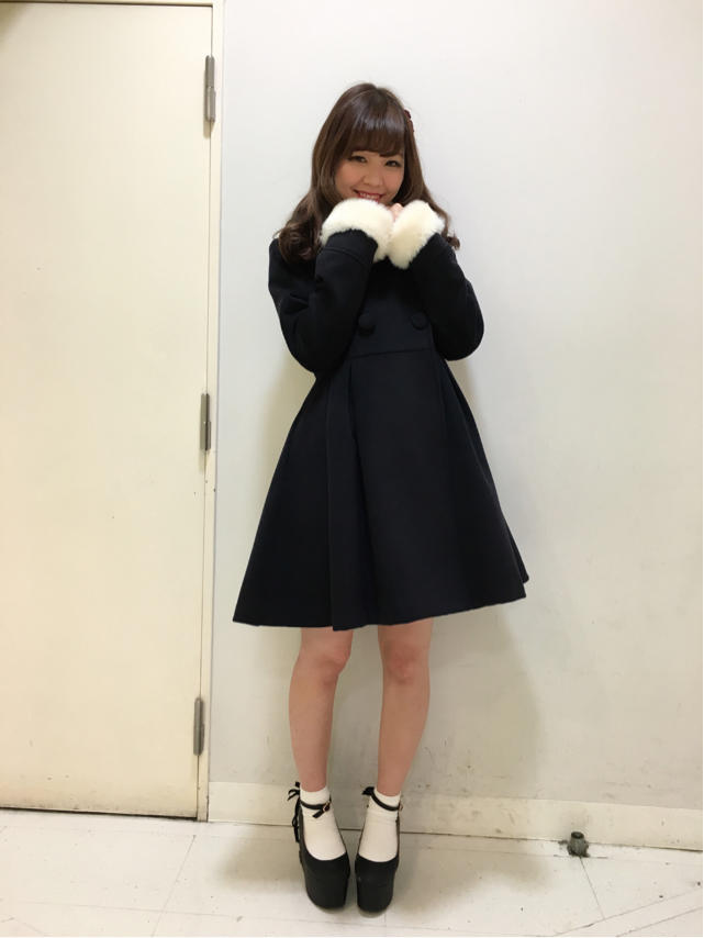 Natsumi ドーリーコート大人カラーで着こなし♡Newnail♡イベントに行ってきました( ´ ▽ ` )ﾉ